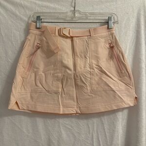 Outdoor Voices Peach Mini Skirt with Belt